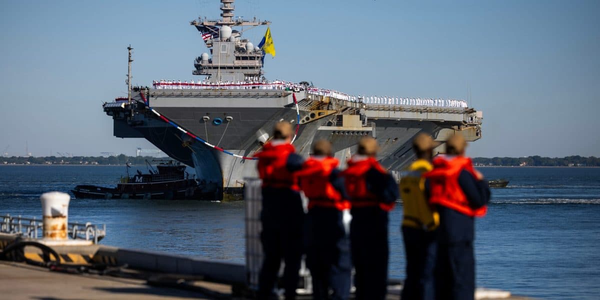 Navy's Largest Carrier Completes Historic 11-Month Deployment