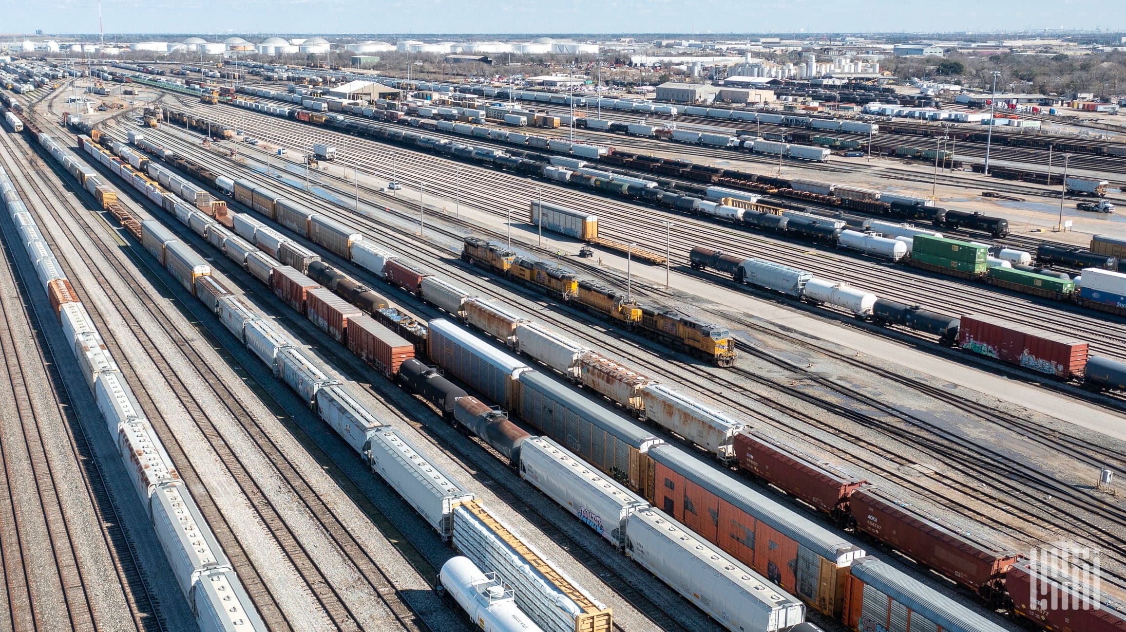 Intermodal Rail Freight Surges on Trucking Demand