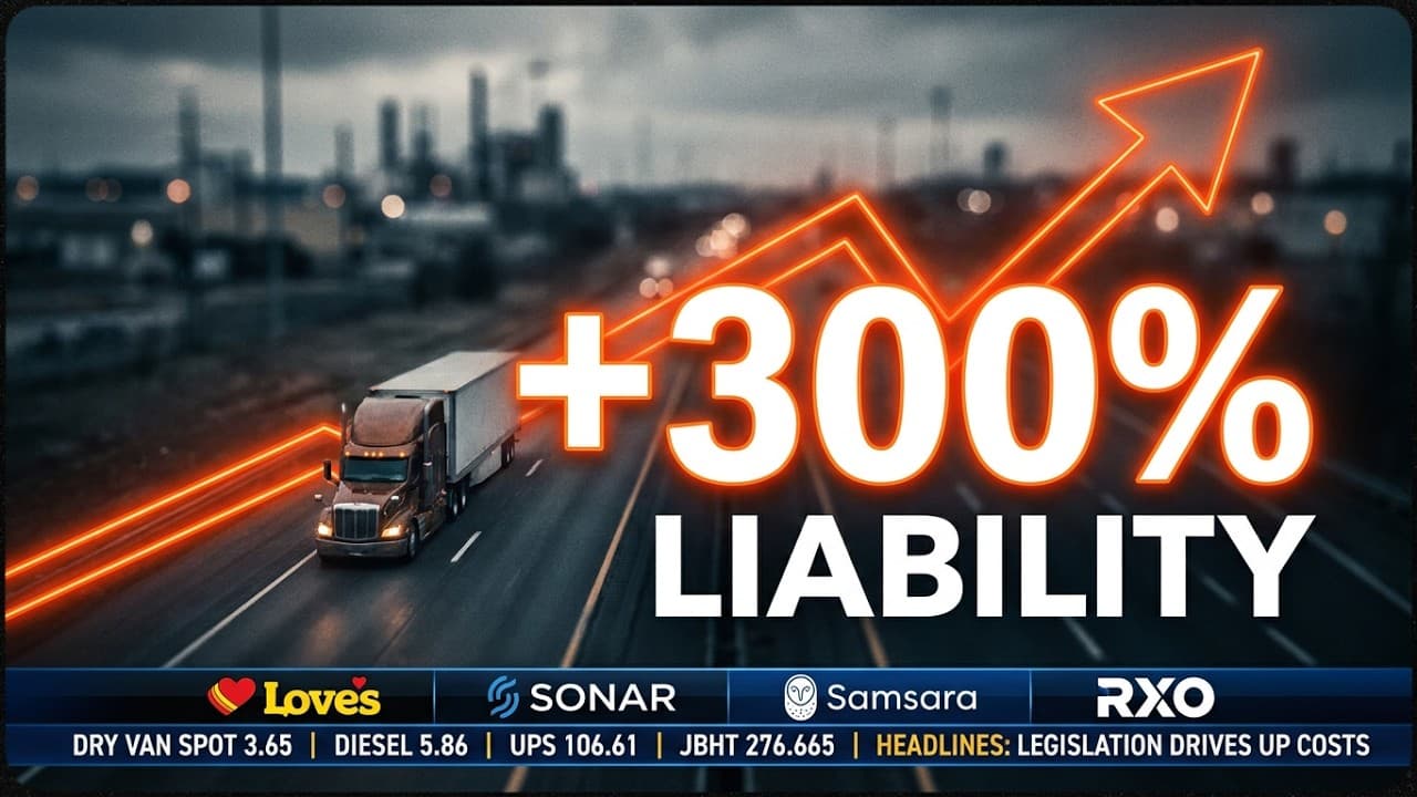 Trucking Industry Faces Rising Costs as Legislation Reshapes Insurance Landscape