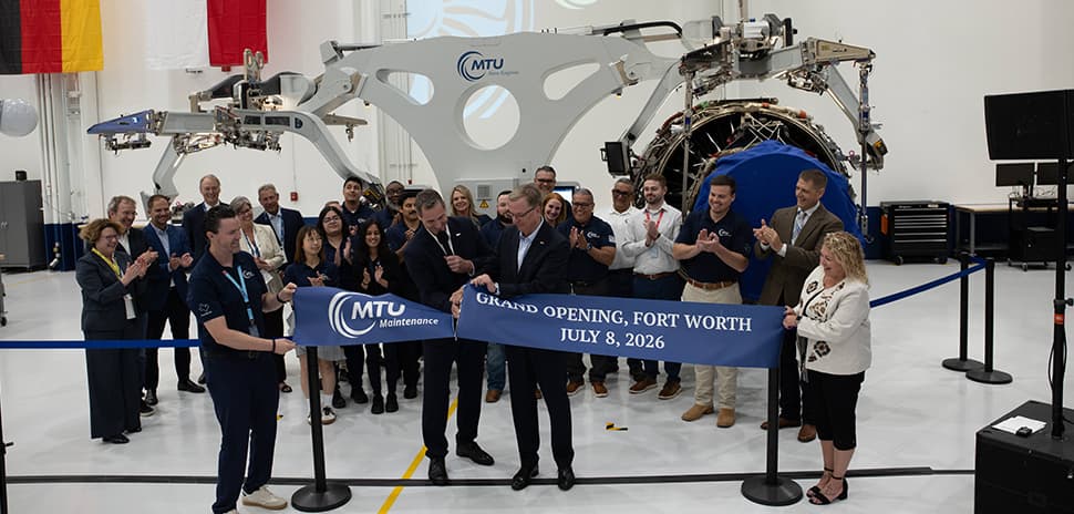 MTU Maintenance Fort Worth Opens Modern Aviation Hub at Alliance