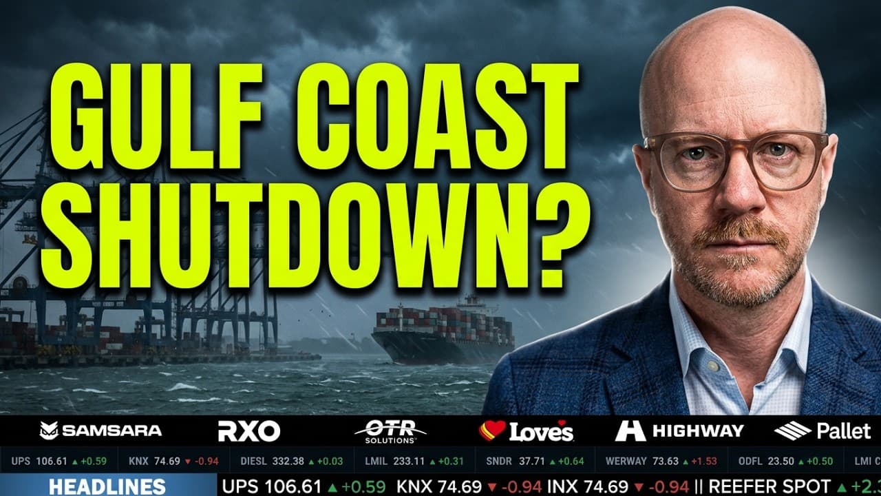 Tropical Storm Bertha Threatens Gulf Coast Supply Networks