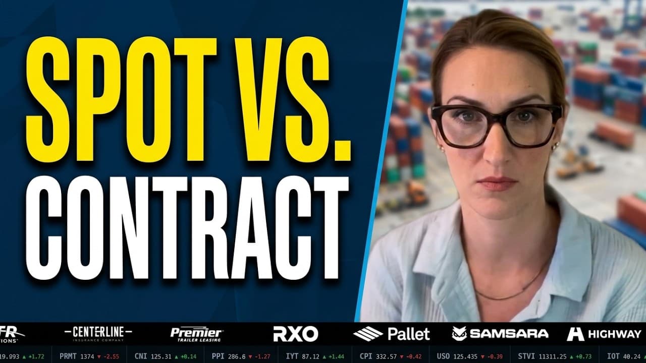 Contract Rates Rise as Spot Rates Diverge in Freight Market