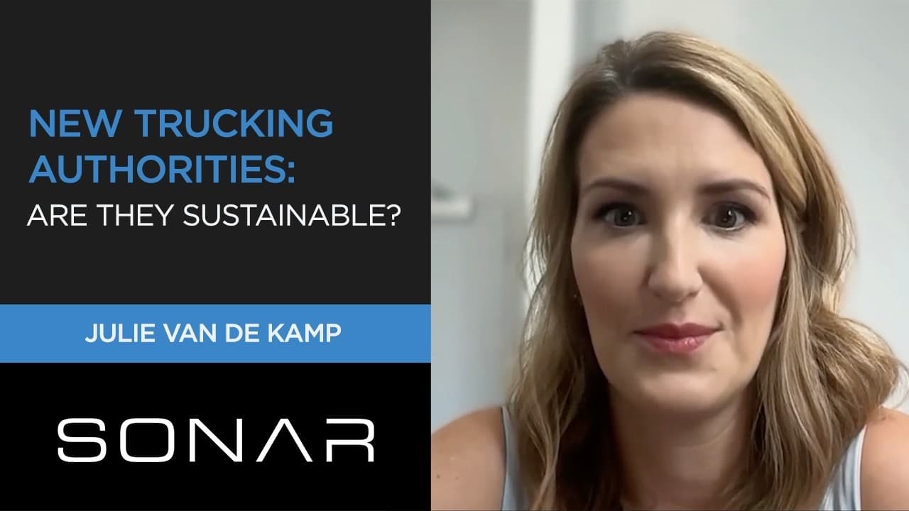 Surge in New Trucking Authorities Raises Questions About Sustainability