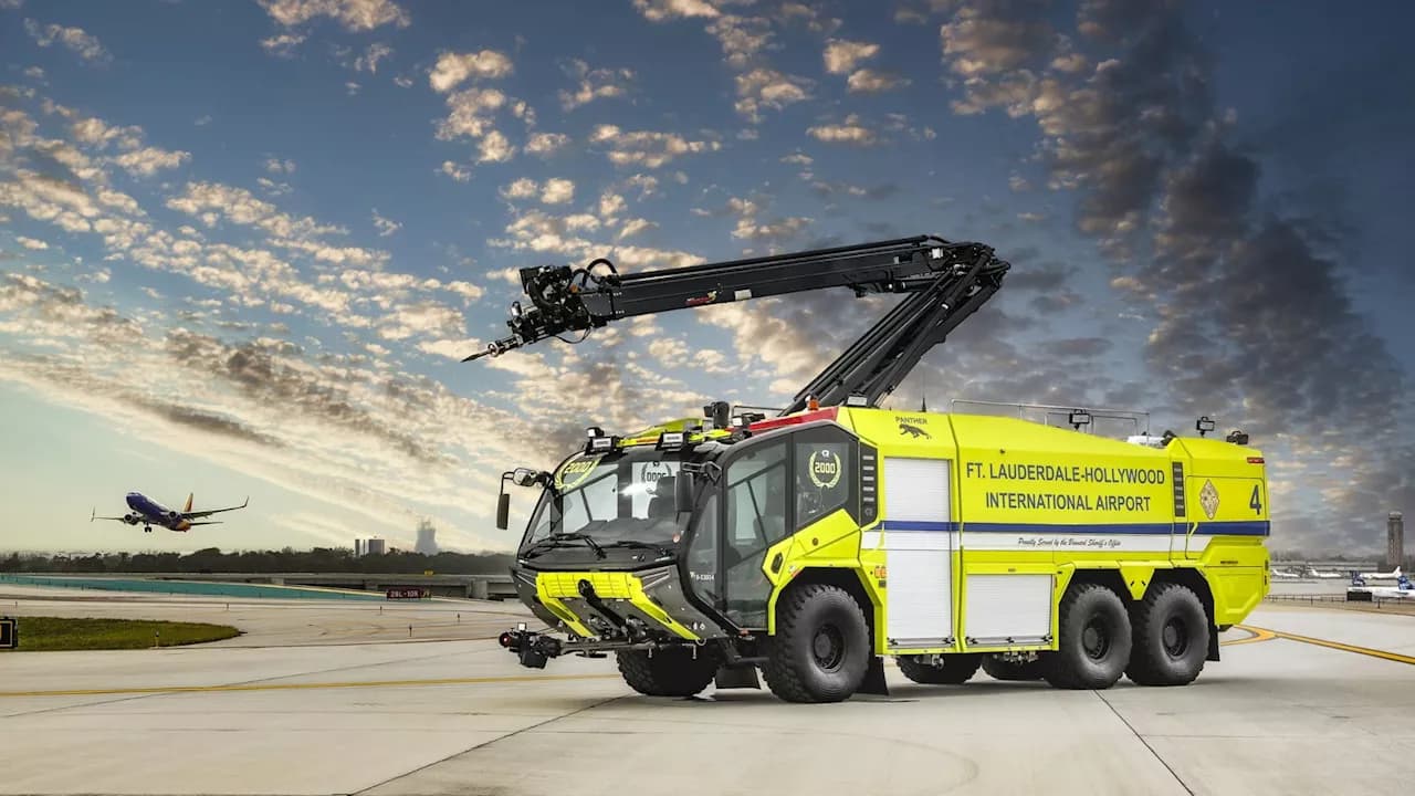 Dallas Love Field Debuts First Electric Fire Truck with 400-kW Charger