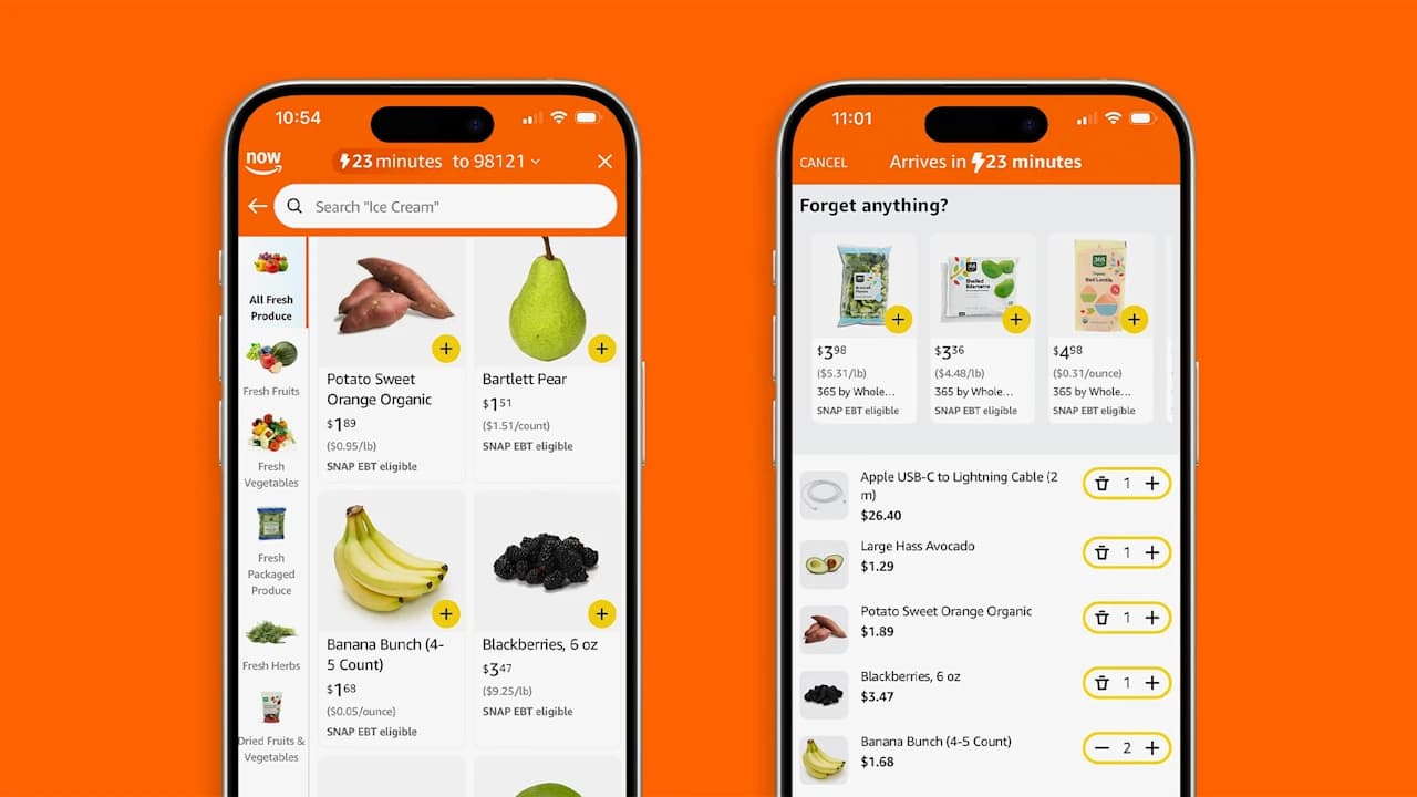 Amazon Now Launches 30-Minute Delivery in Dallas-Fort Worth