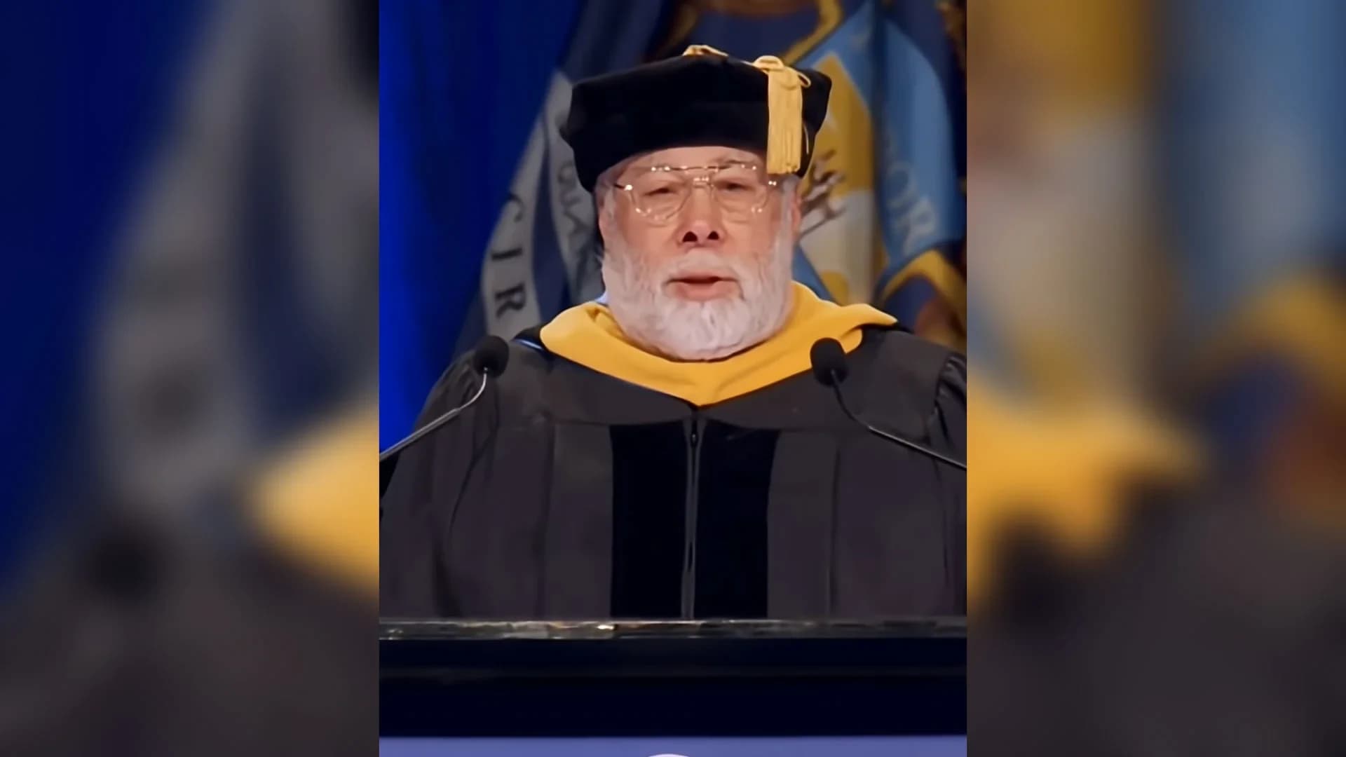 What Wozniak Told Graduates About AI That Actually Resonated