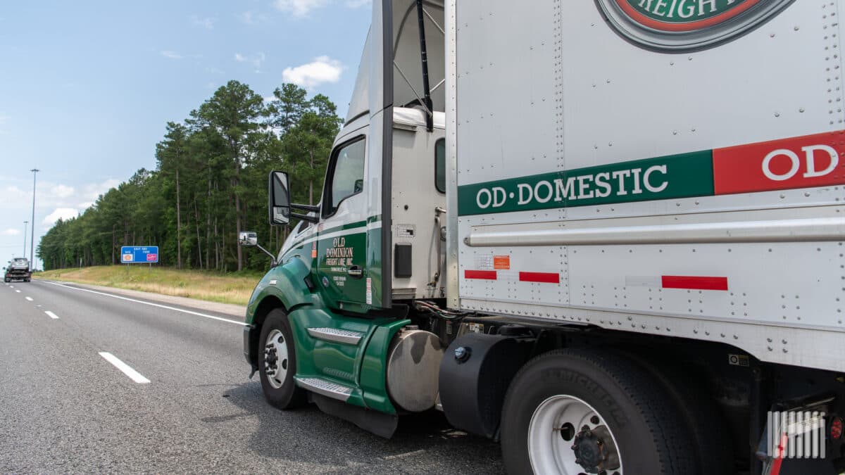 LTL Market Signals Recovery as Old Dominion Reports Stronger May