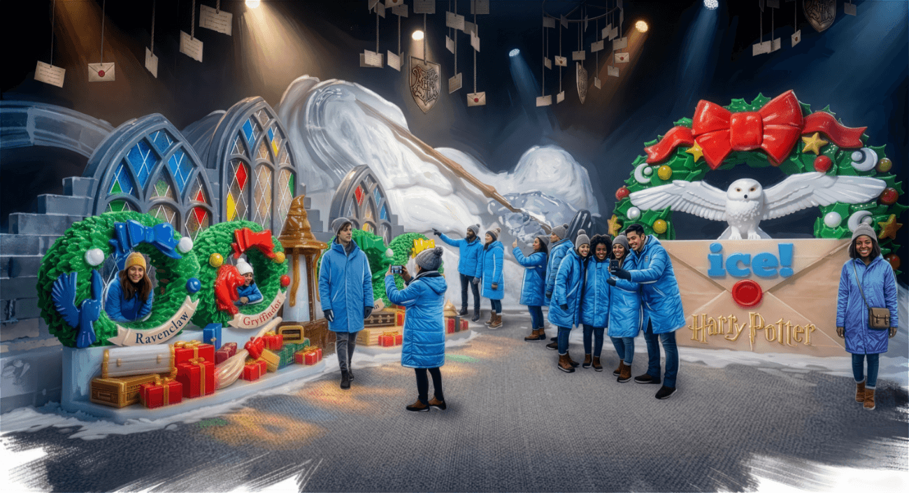 Gaylord Texan's Ice! Attraction Goes Magical This Winter