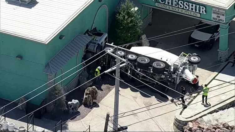 Cement Truck Crash Into NW Highway Business Raises Safety Questions